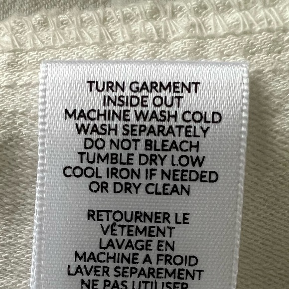 NWOT Splendid Jesse Mix Media Hooded Jacket Off White Size Small - Picture 12 of 13